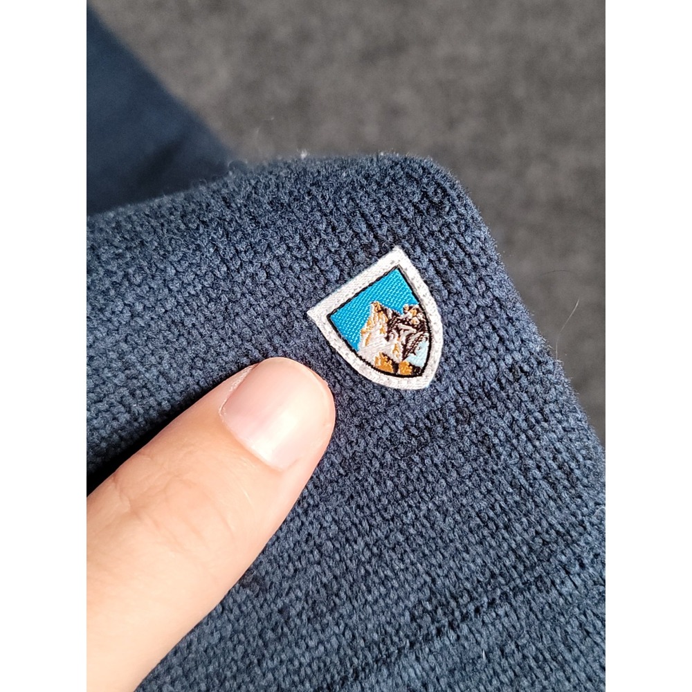 Kuhl Sweater Womens Medium Alaska 1/4 Zip Pullover Outdoor Fleece Hiking Teal - Picture 7 of 16